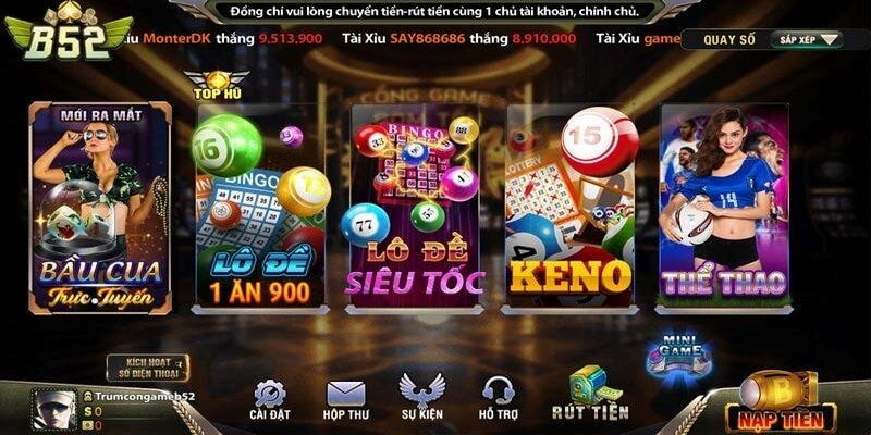 Keno B52club
